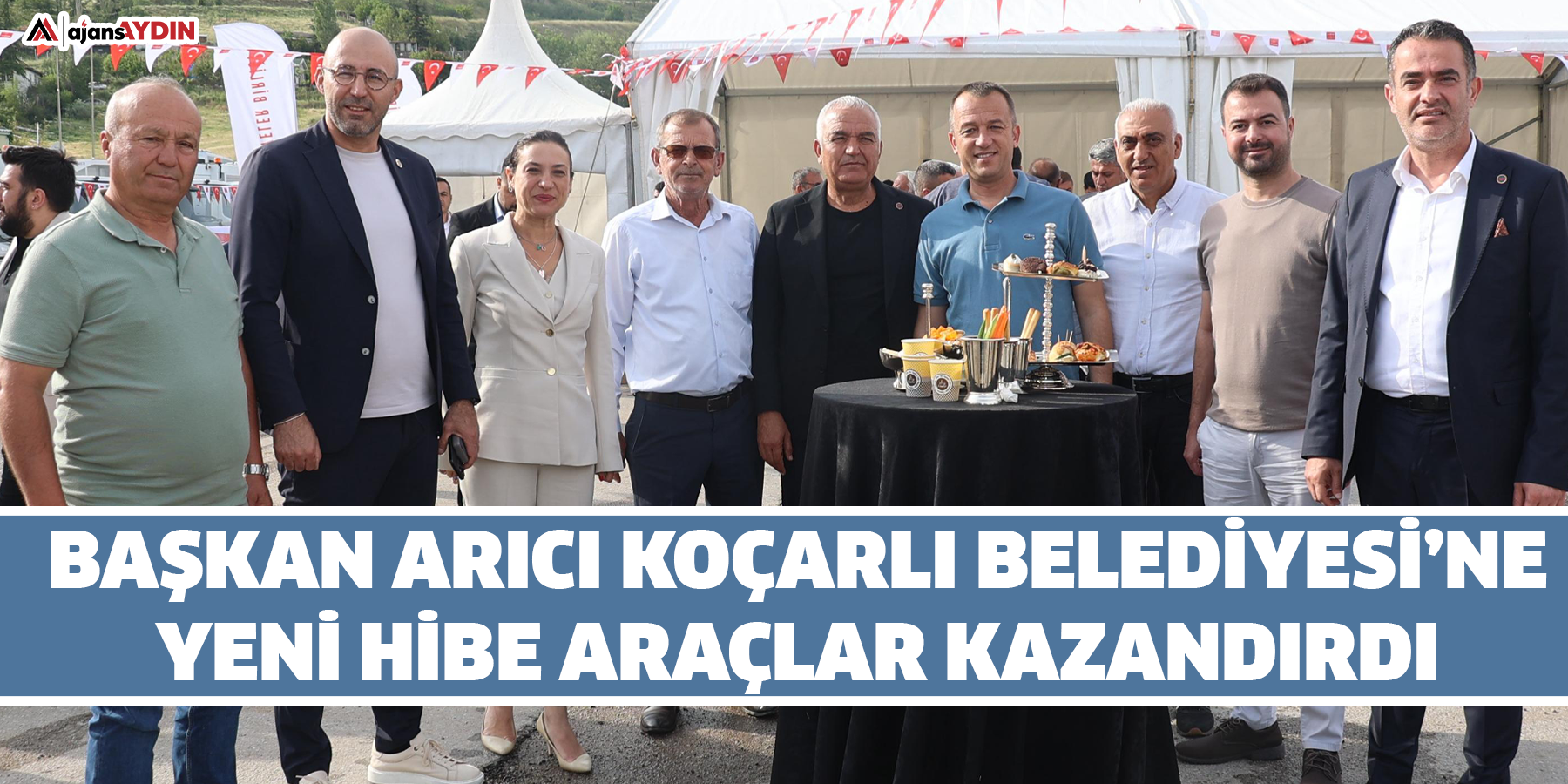 Başkan Arıcı Koçarlı Belediyesi’ne yeni hibe araçlar kazandırdı
