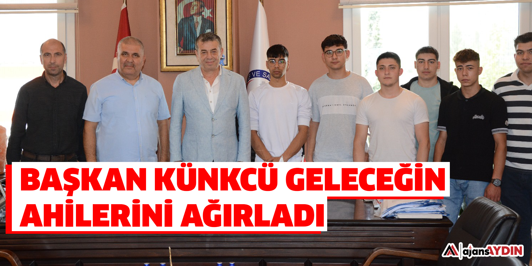 Başkan Künkcü geleceğin ahilerini ağırladı