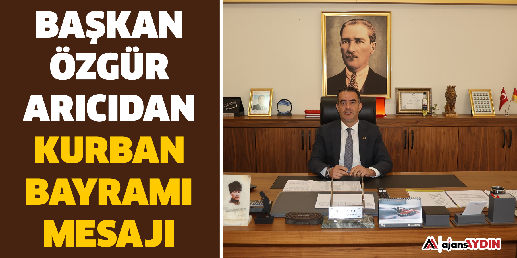 Başkan Özgür Arıcıdan Kurban Bayramı Mesajı