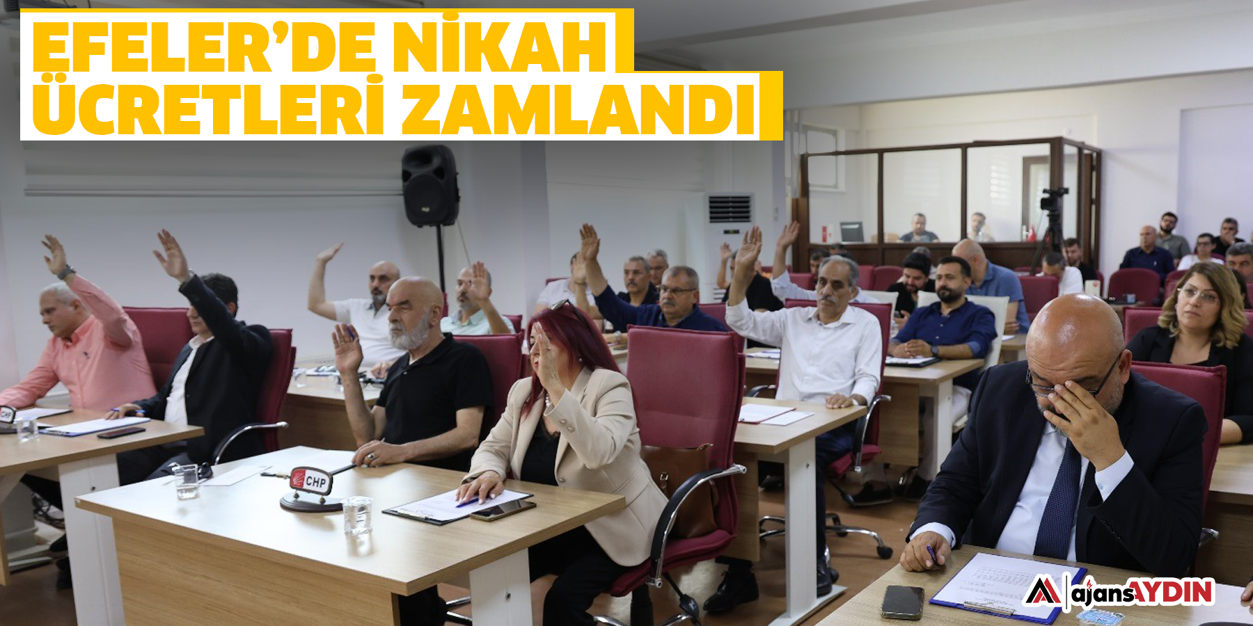 Efeler’de nikah ücretleri zamlandı