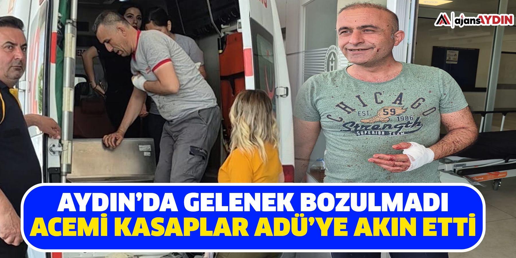 Aydın’da gelenek bozulmadı: Acemi kasaplar ADÜ’ye akın etti.