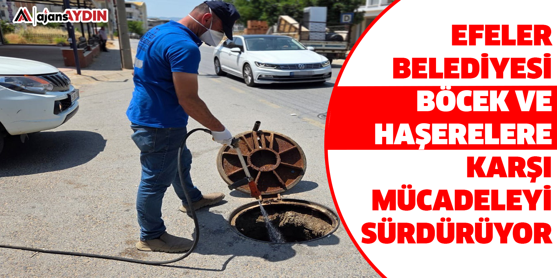 Efeler Belediyesi Kent Zararlılarına Karşı Mücadeleyi Sürdürüyor