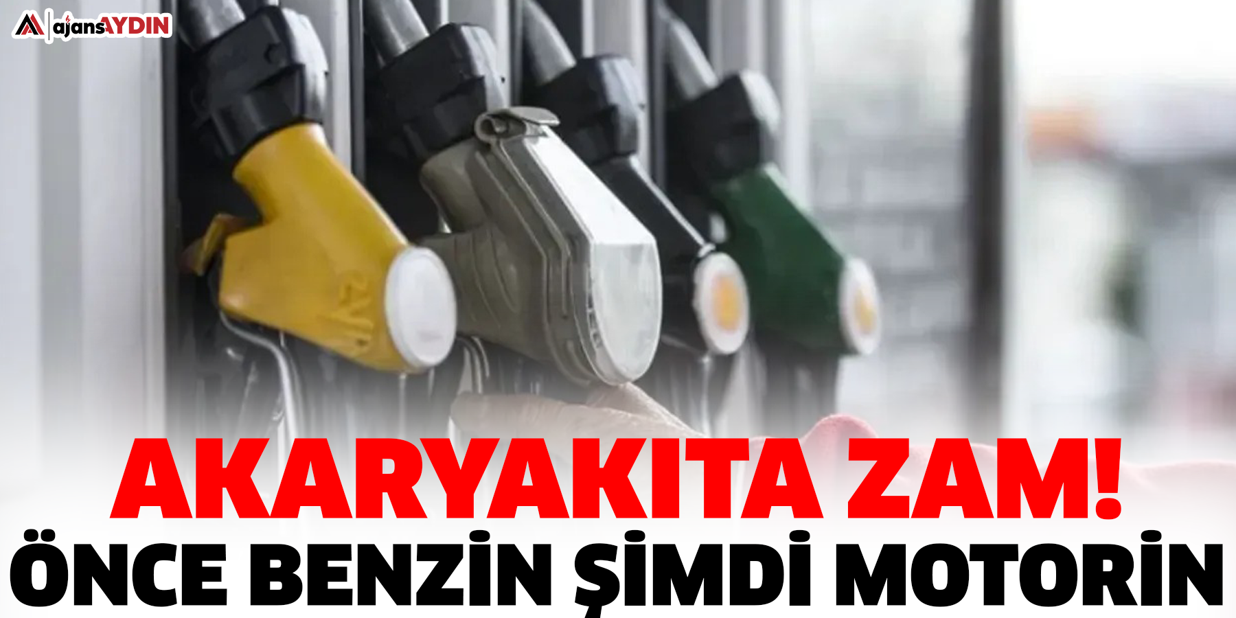 Akaryakıta zam!  Önce benzin şimdi motorin
