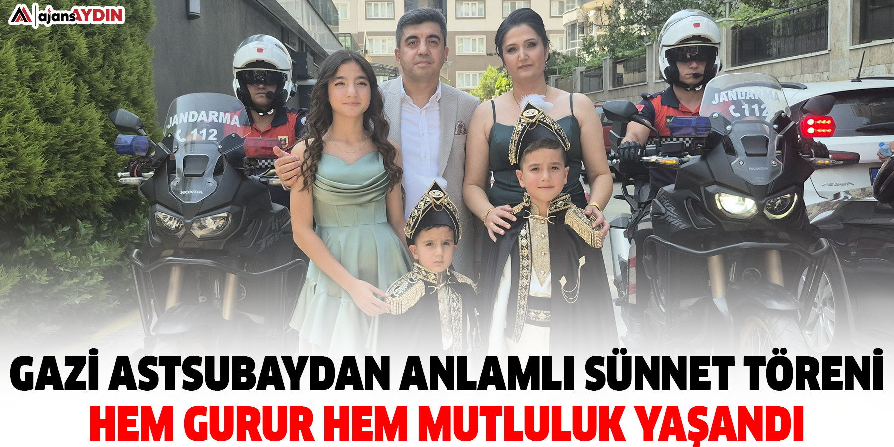 Gazi Astsubaydan Anlamlı Sünnet Töreni: Hem Gurur Hem Mutluluk Yaşandı