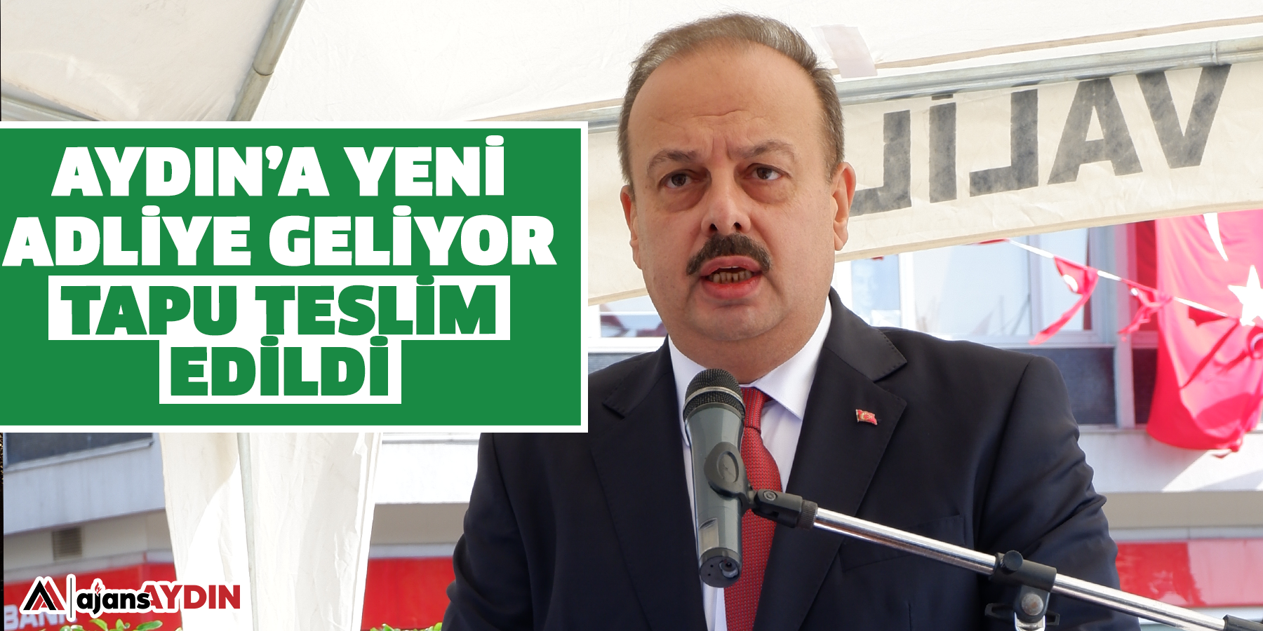 Aydın’a müjde Yeni adliye binasının tapusu verildi