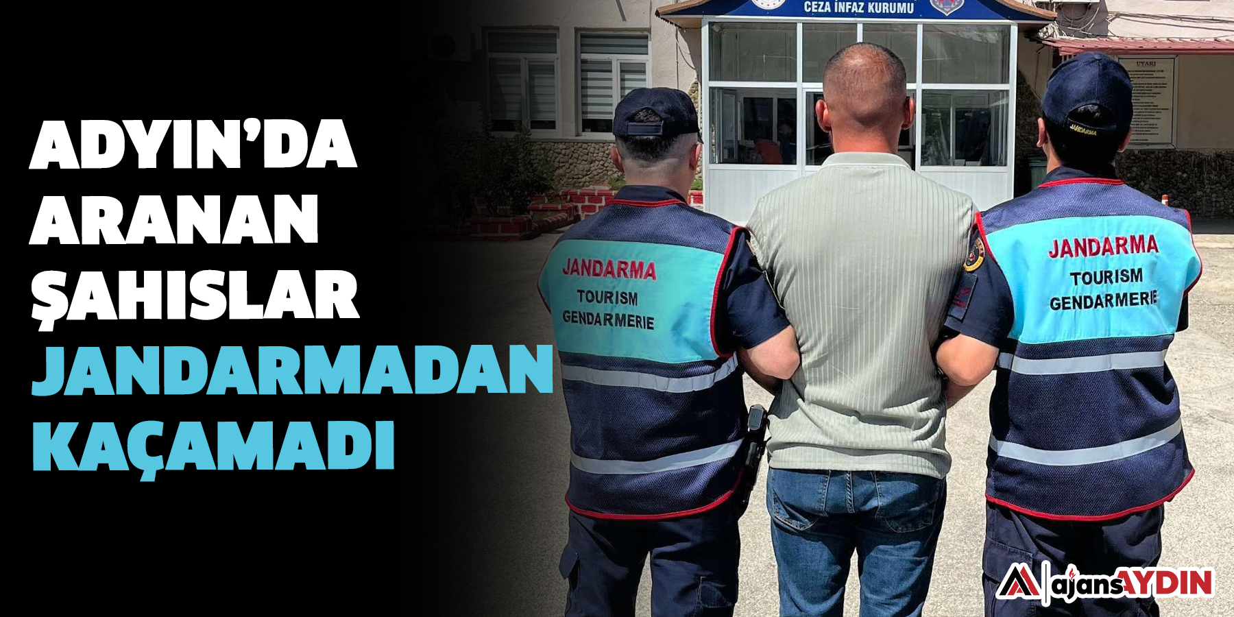 Aranan şahıslar jandarmadan kaçamadı