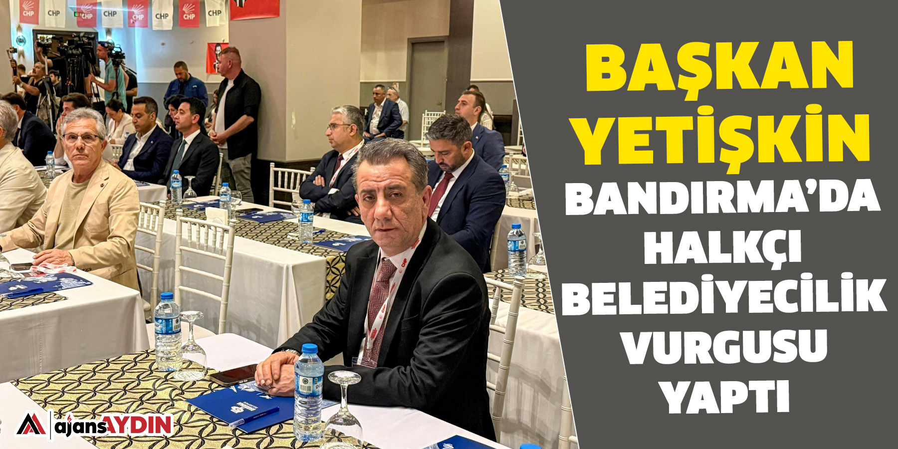 Başkan Yetişkin, Bandırma’da Halkçı Belediyecilik Vurgusu Yaptı