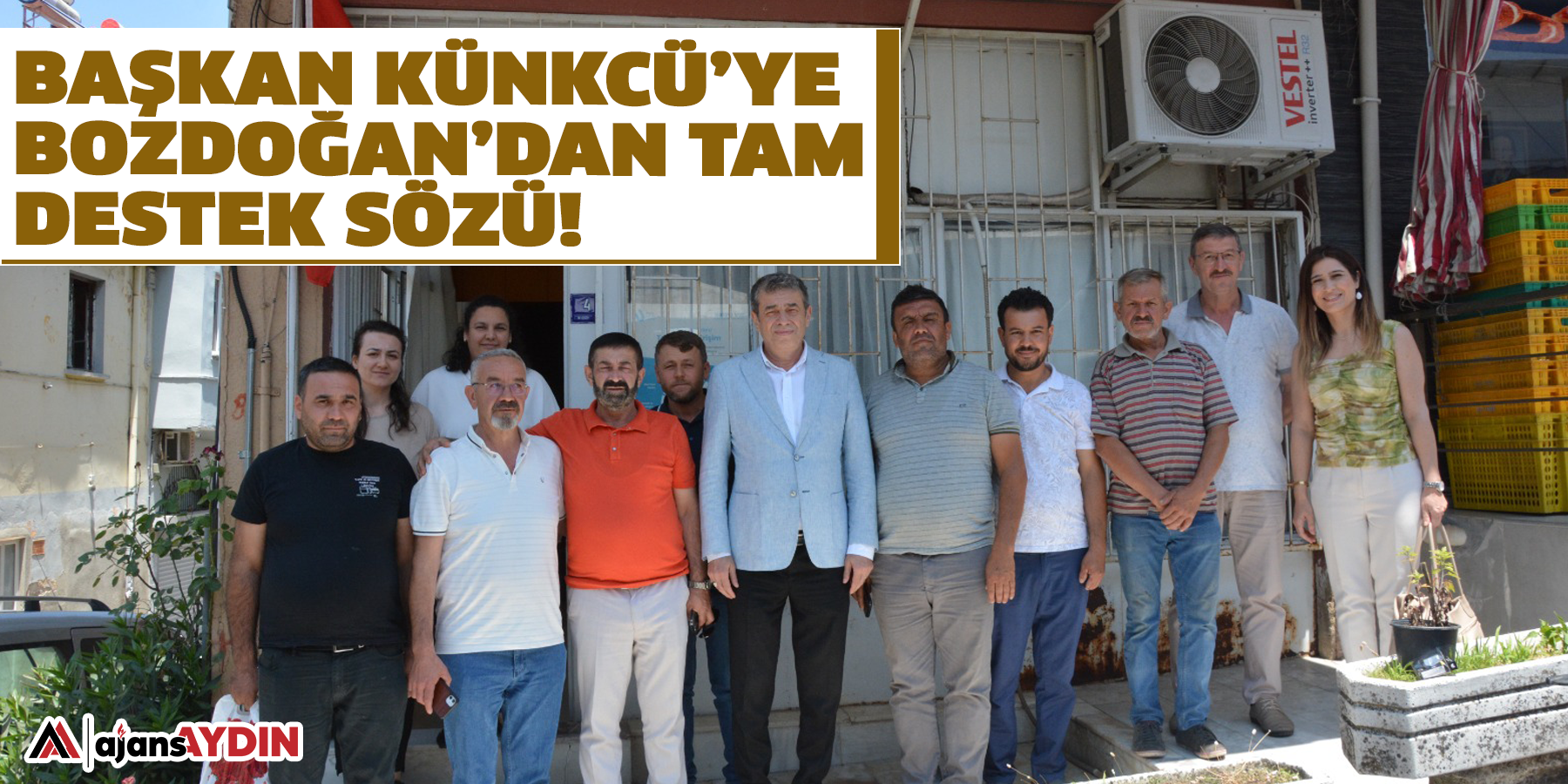 Başkan Künkcü’ye Bozdoğan’dan tam destek sözü!