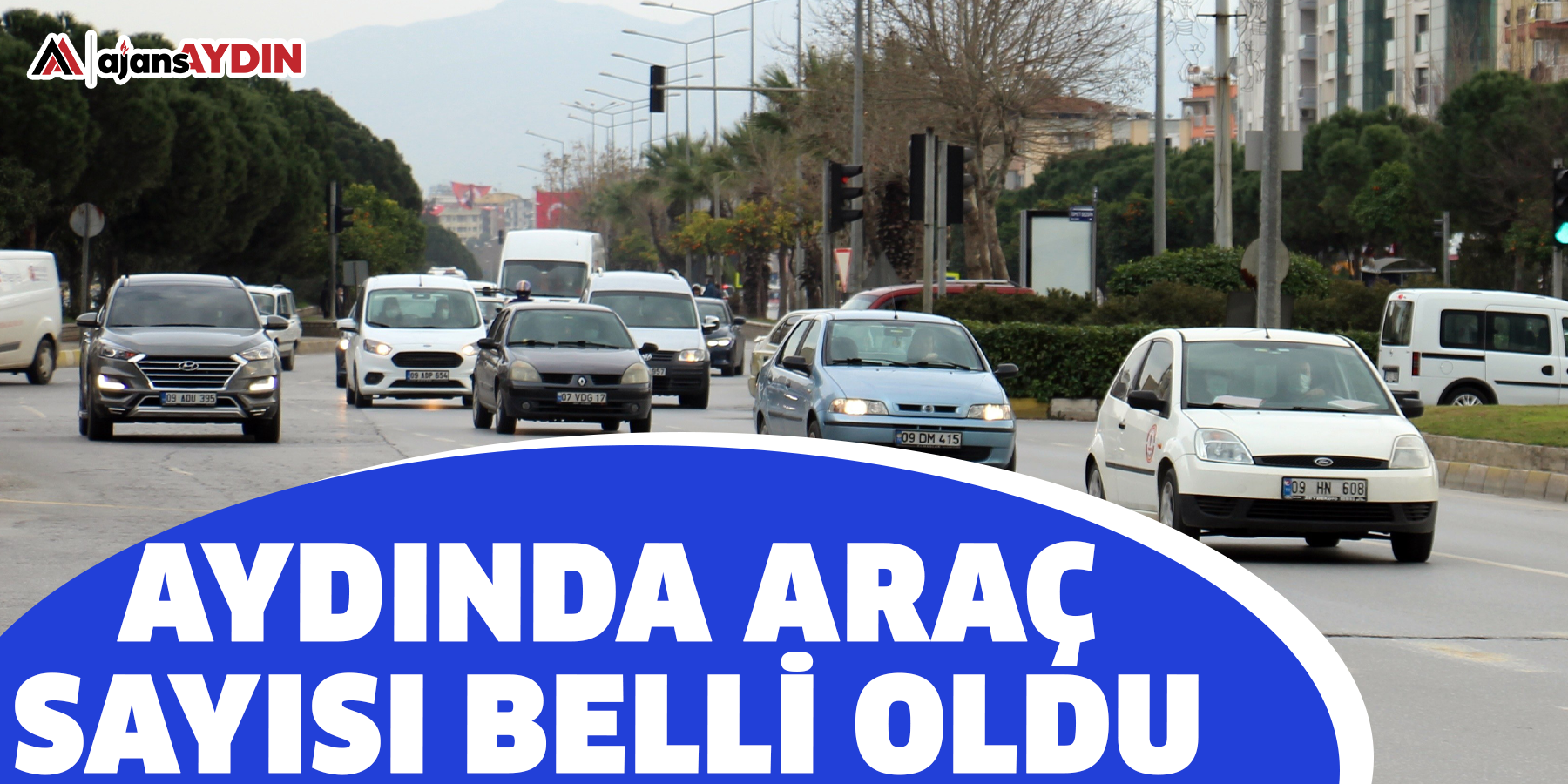 Aydında araç sayısı belli oldu