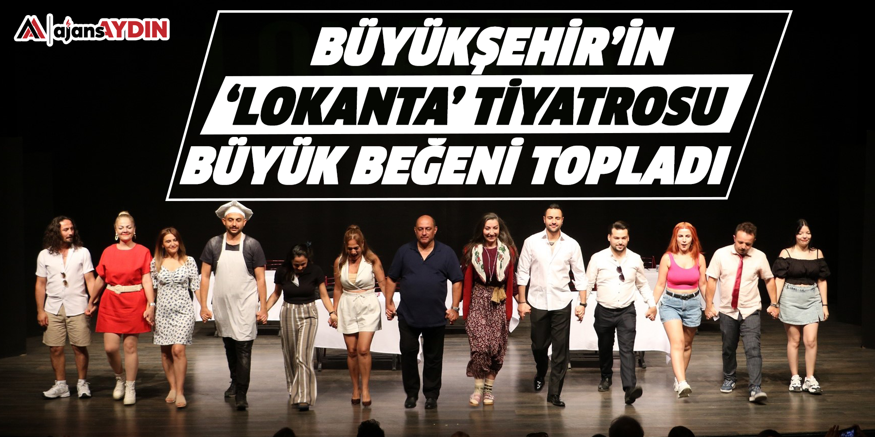 Büyükşehir’in ‘Lokanta’ tiyatrosu büyük beğeni topladı