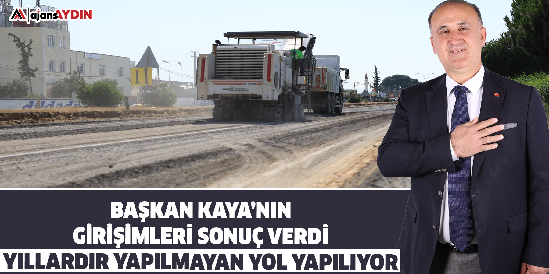 Başkan Kaya’nın girişimleri sonuç verdi  Yıllardır yapılmayan yol yapılıyor