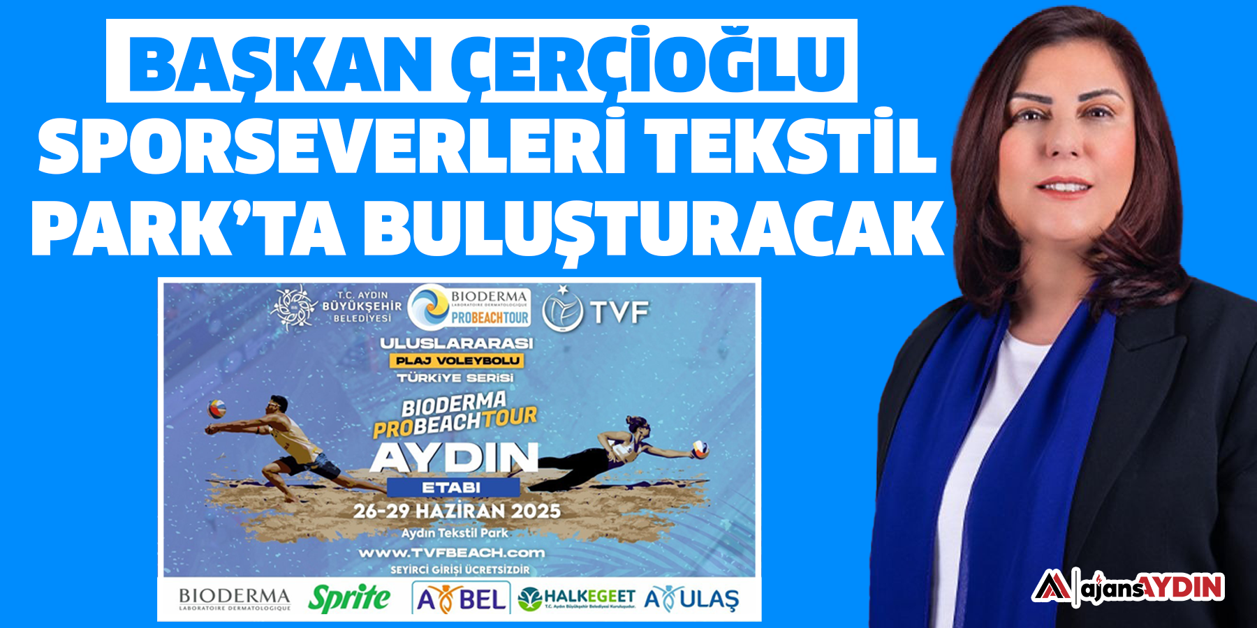 Başkan Çerçioğlu, sporseverleri Tekstil Park’ta buluşturacak