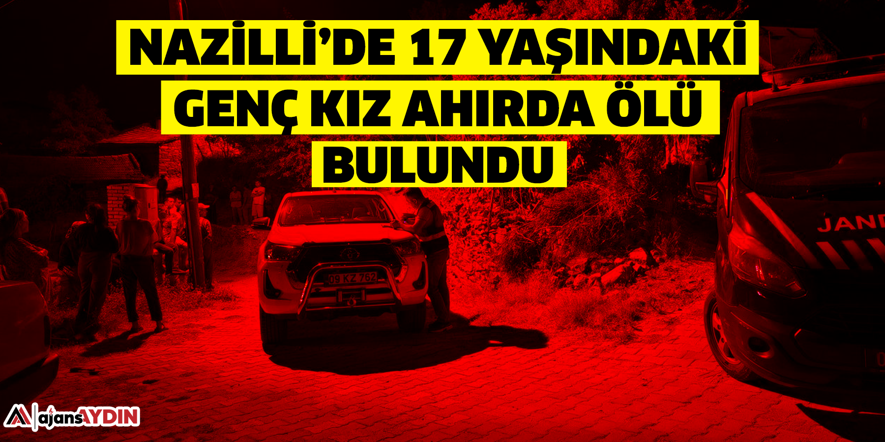 Nazilli’de 17 yaşındaki genç kız ahırda ölü bulundu