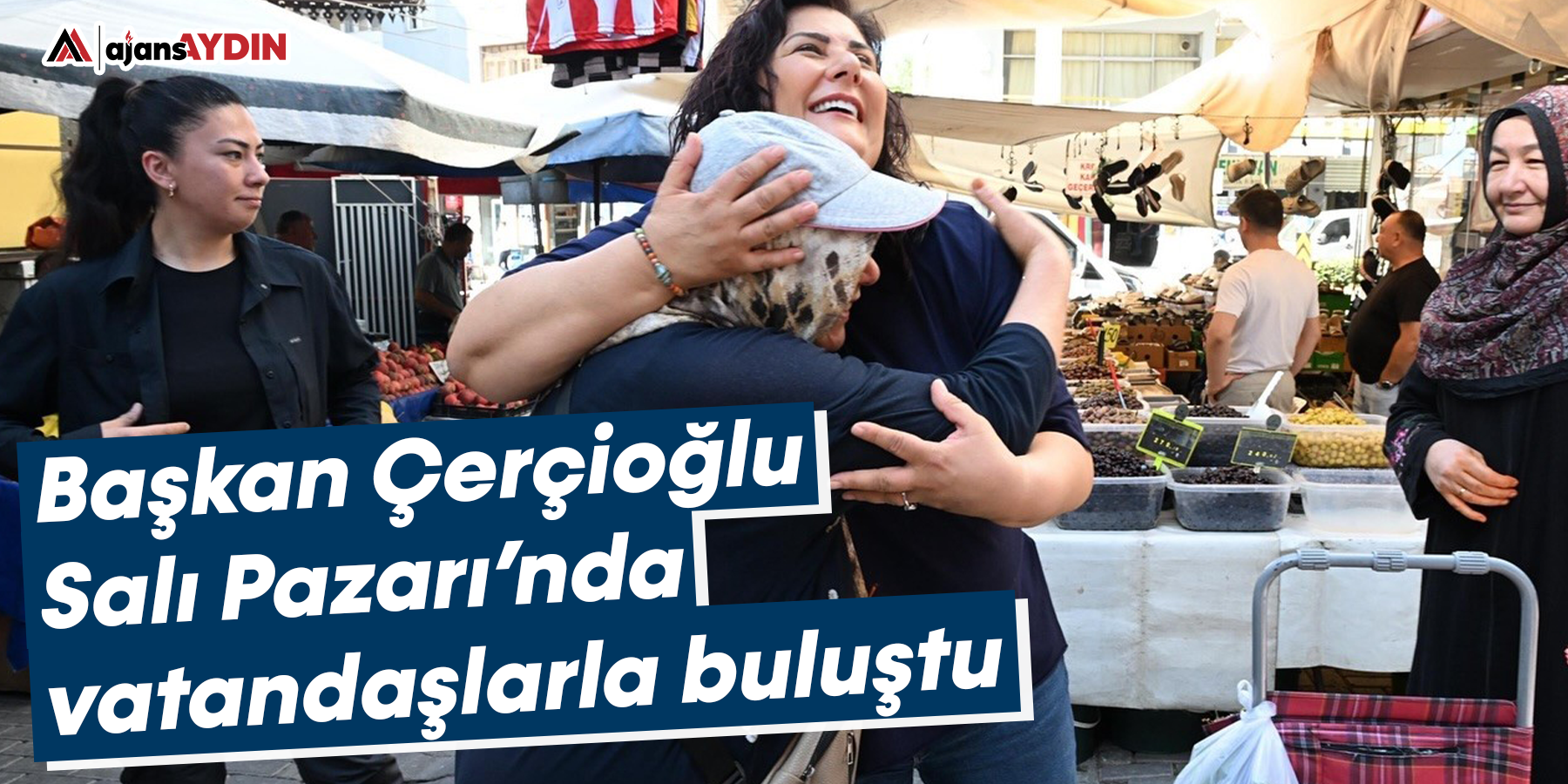 Başkan Çerçioğlu Salı Pazarı’nda vatandaşlarla buluştu