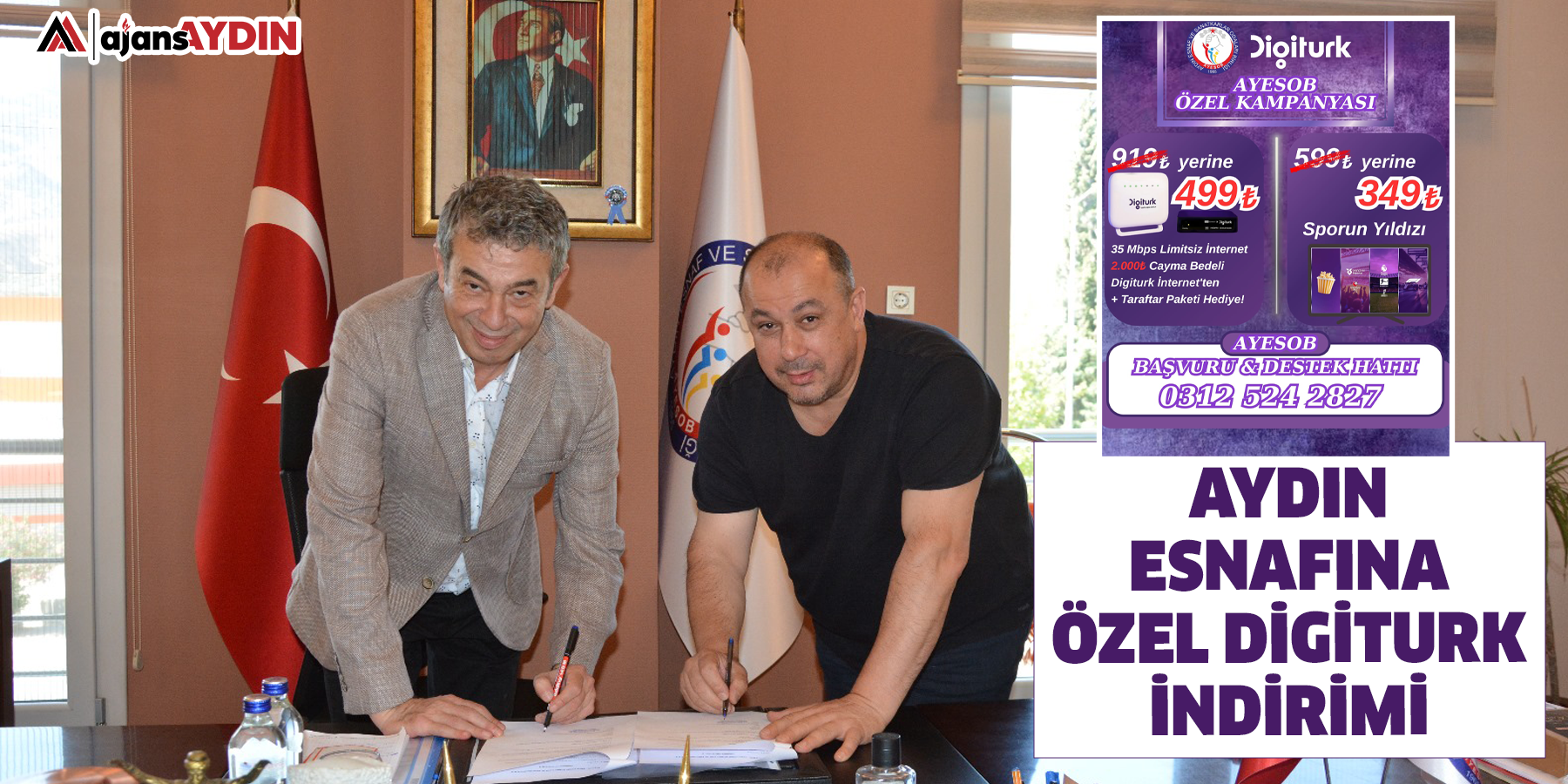 Aydın esnafına özel Digiturk indirimi