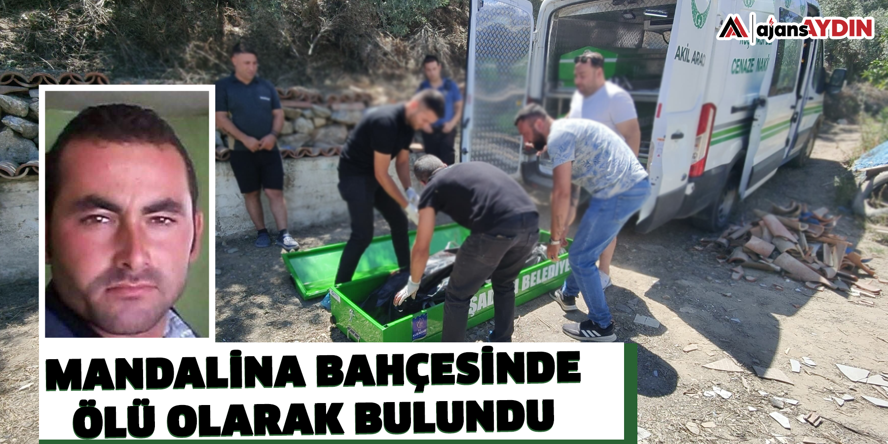 Mandalina bahçesinde ölü olarak bulundu