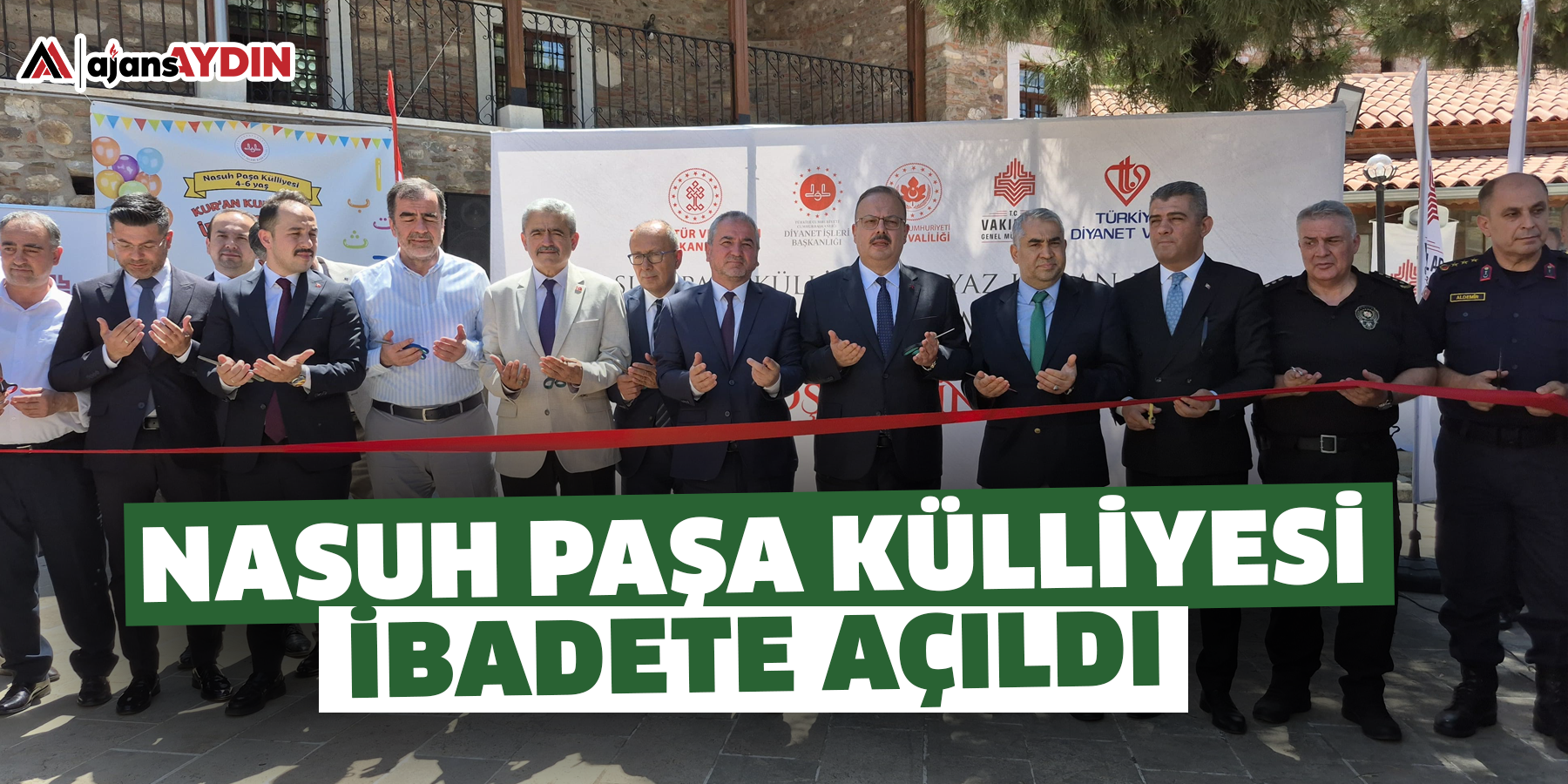 Nasuh Paşa Külliyesi ibadete açıldı