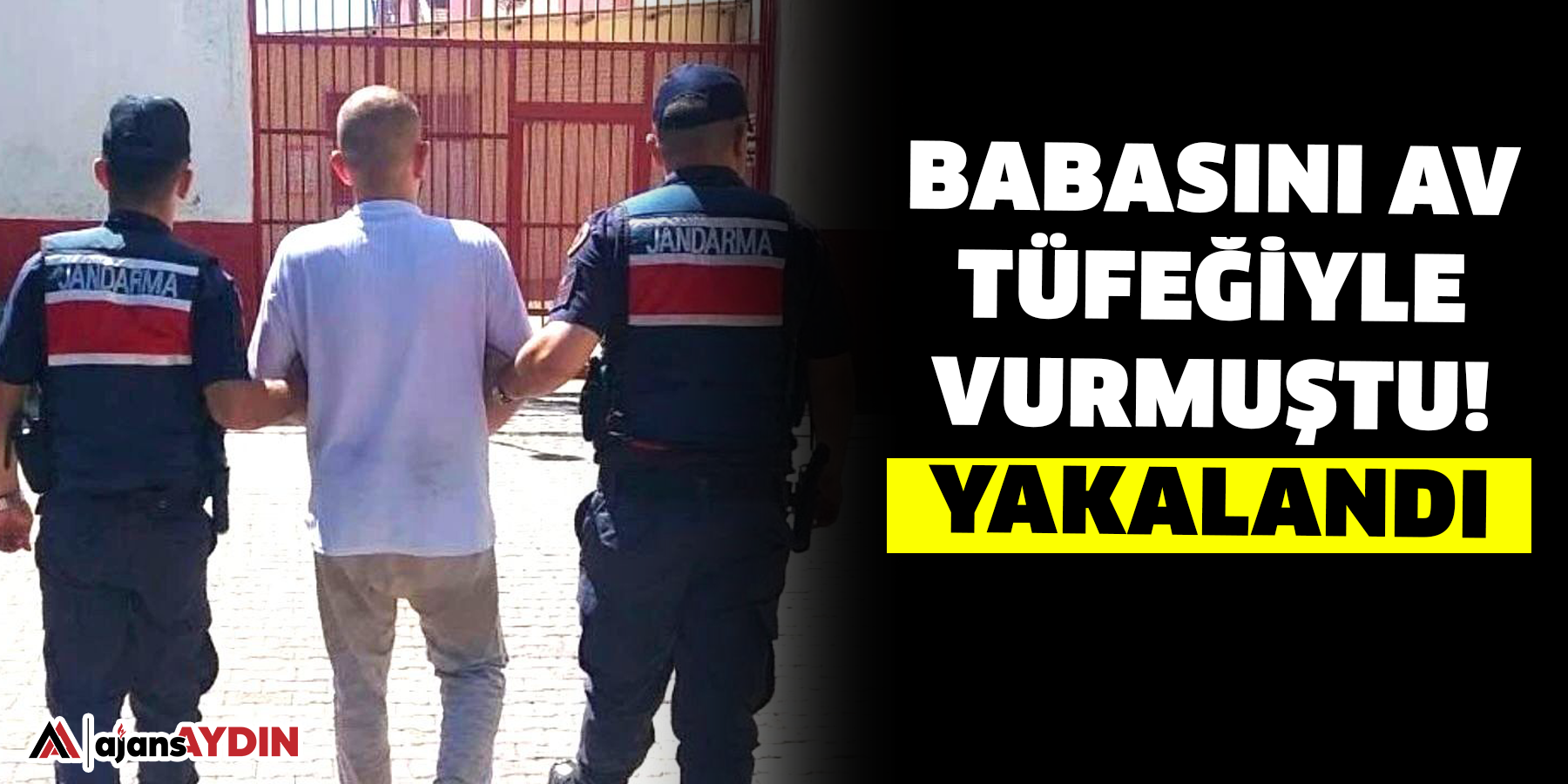 Babasını av tüfeğiyle vurmuştu!  Yakalandı