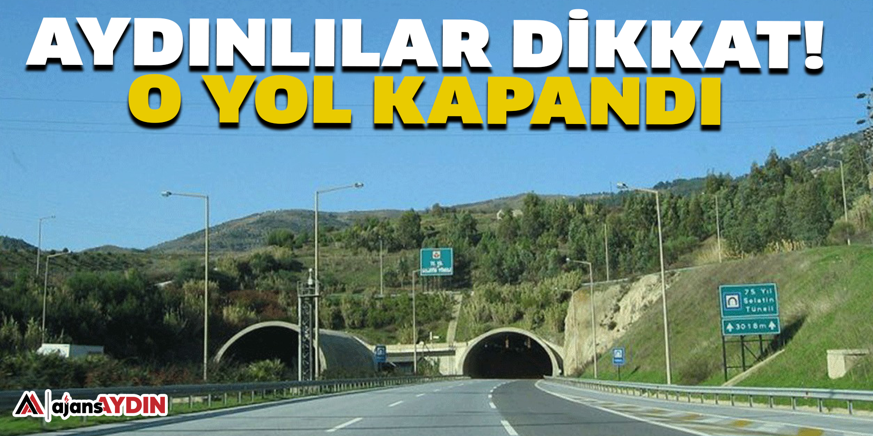 Aydınlılar dikkat!  O yol kapalı