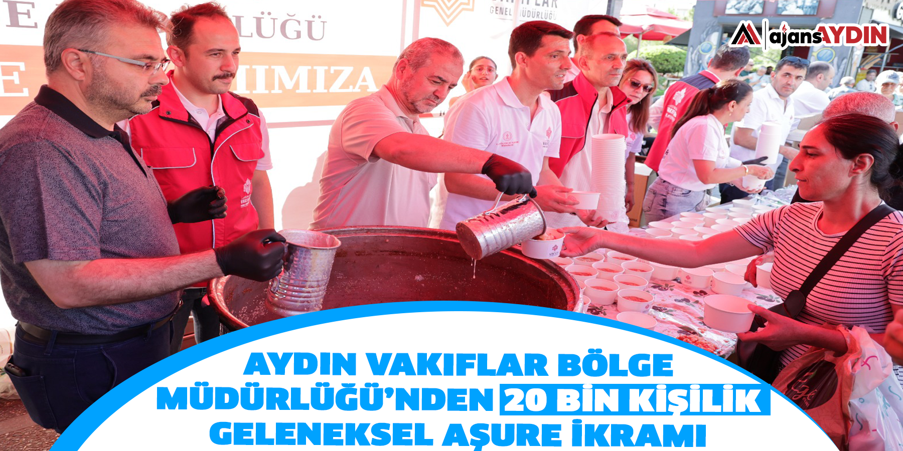 Aydın Vakıflar Bölge Müdürlüğü’nden 20 Bin Kişilik Geleneksel Aşure İkramı