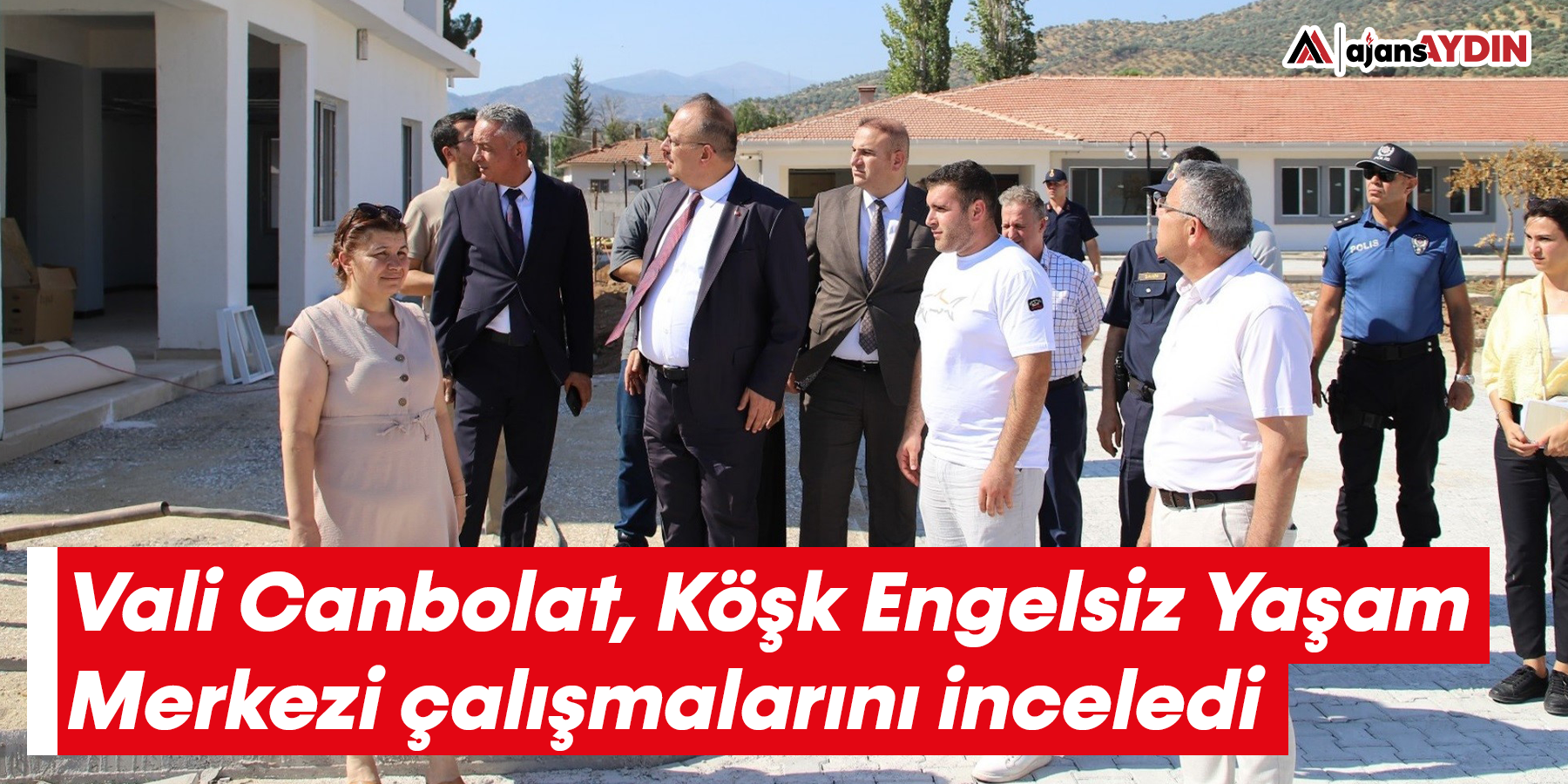 Vali Canbolat, Köşk Engelsiz Yaşam Merkezi çalışmalarını inceledi