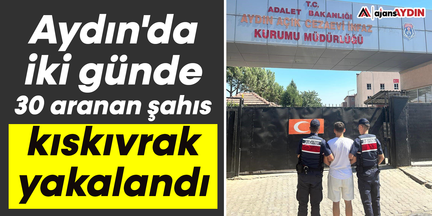 Aydın'da iki günde 30 aranan şahıs kıskıvrak yakalandı