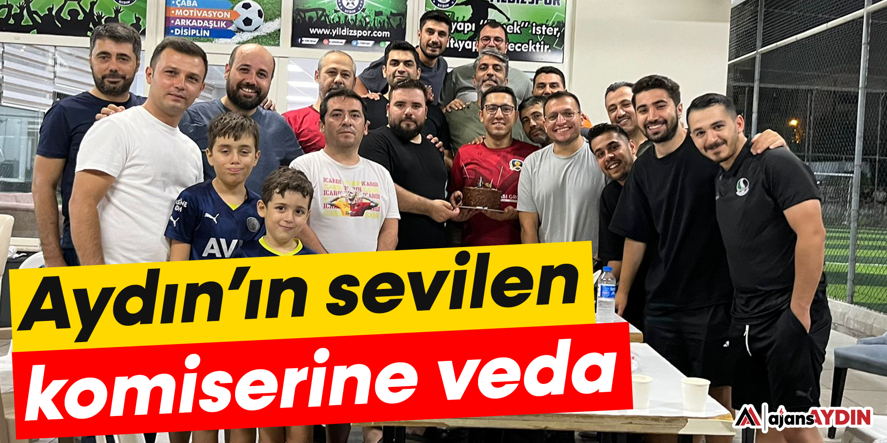 Aydın’ın sevilen komiserine veda