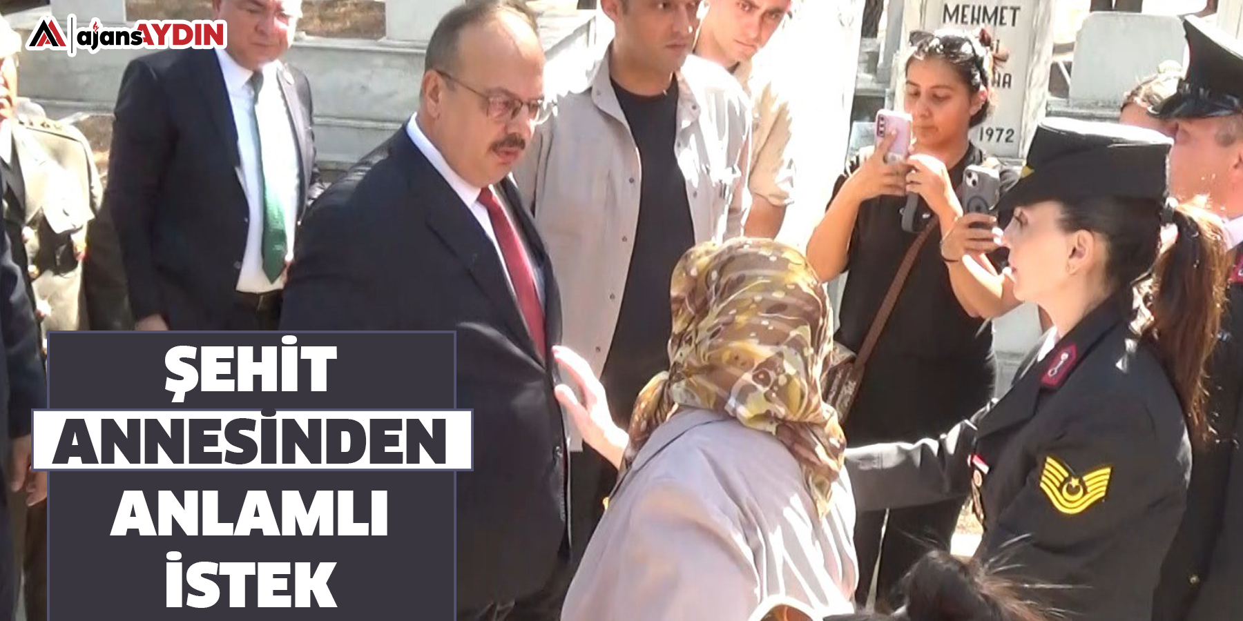 Şehit annesinden anlamlı istek