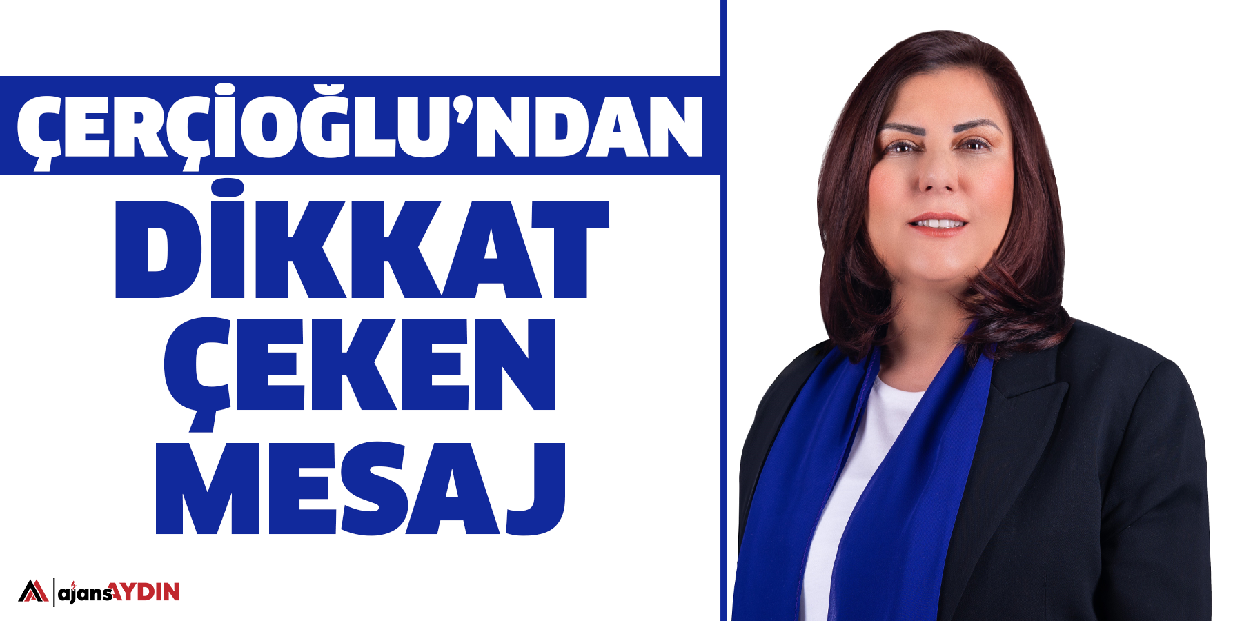 Çerçioğlu’ndan dikkat çeken mesaj