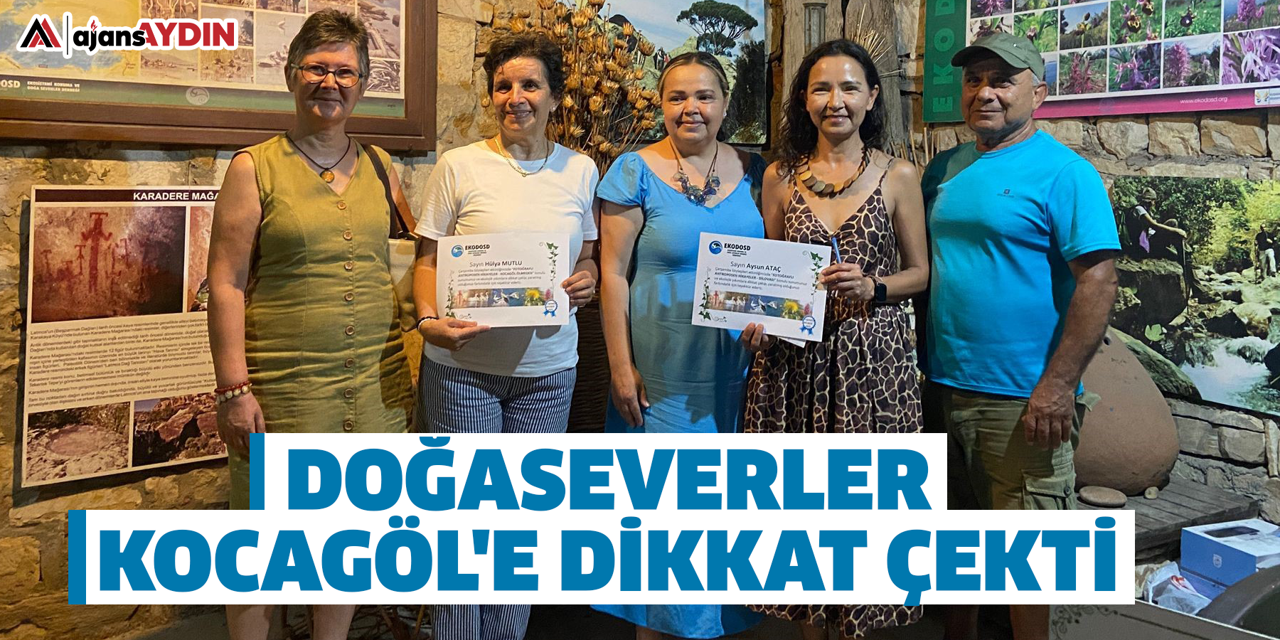 Doğaseverler Kocagöl'e dikkat çekti