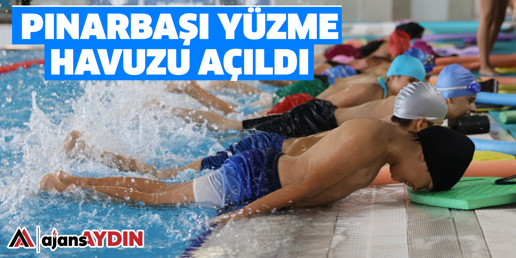 Pınarbaşı Yüzme Havuzu’nda yıllar sonra ilk kulaç atıldı