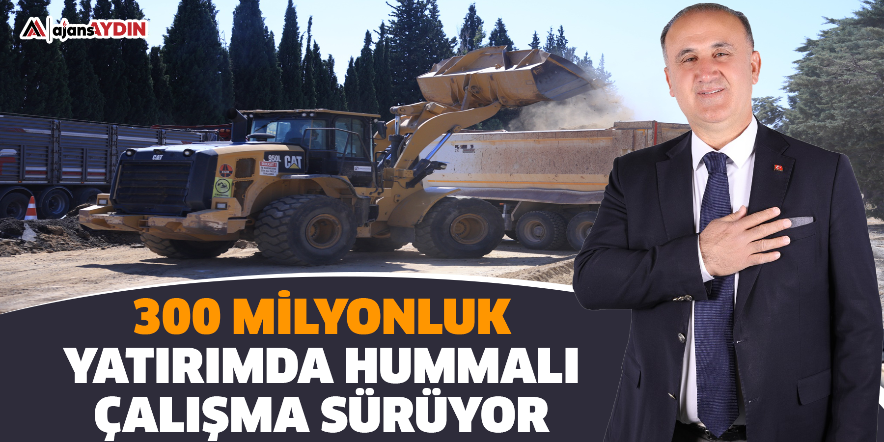 300 milyonluk yatırımda hummalı çalışma sürüyor