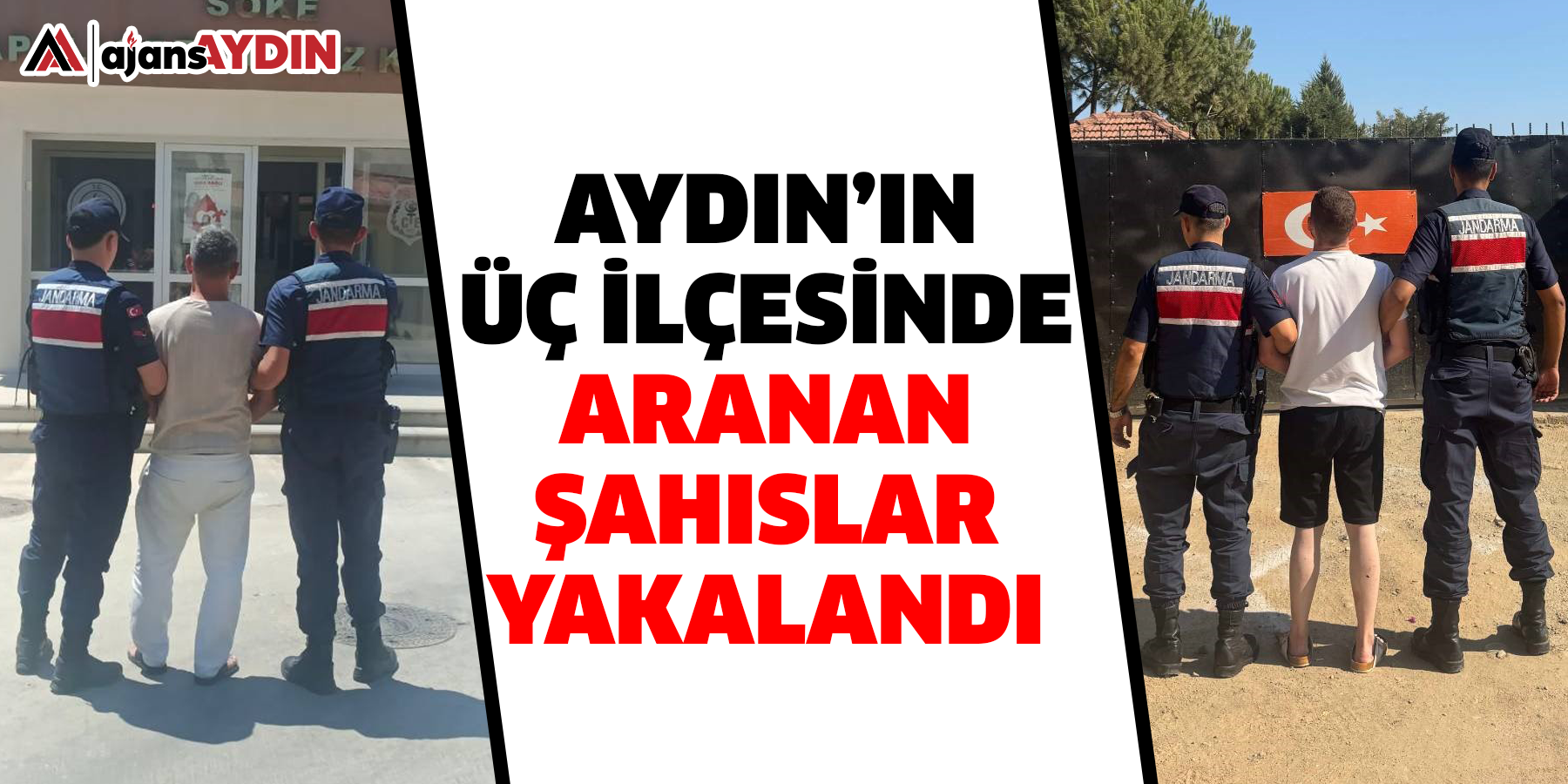 Aydın’ın üç ilçesinde aranan şahıslar yakalandı