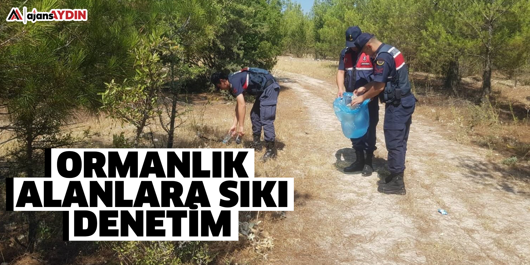 Ormanlık alanlara sıkı denetim