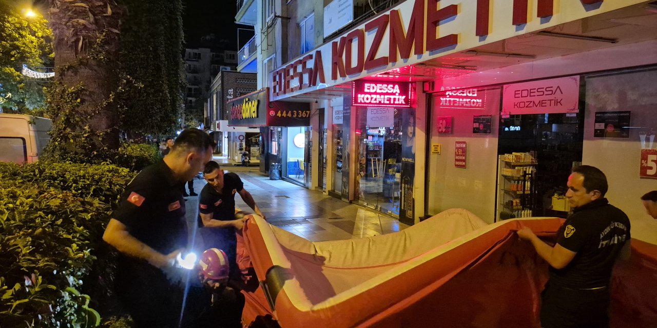 Aydın'da intihar girişimi! Ekiplerin çabası devam ediyor