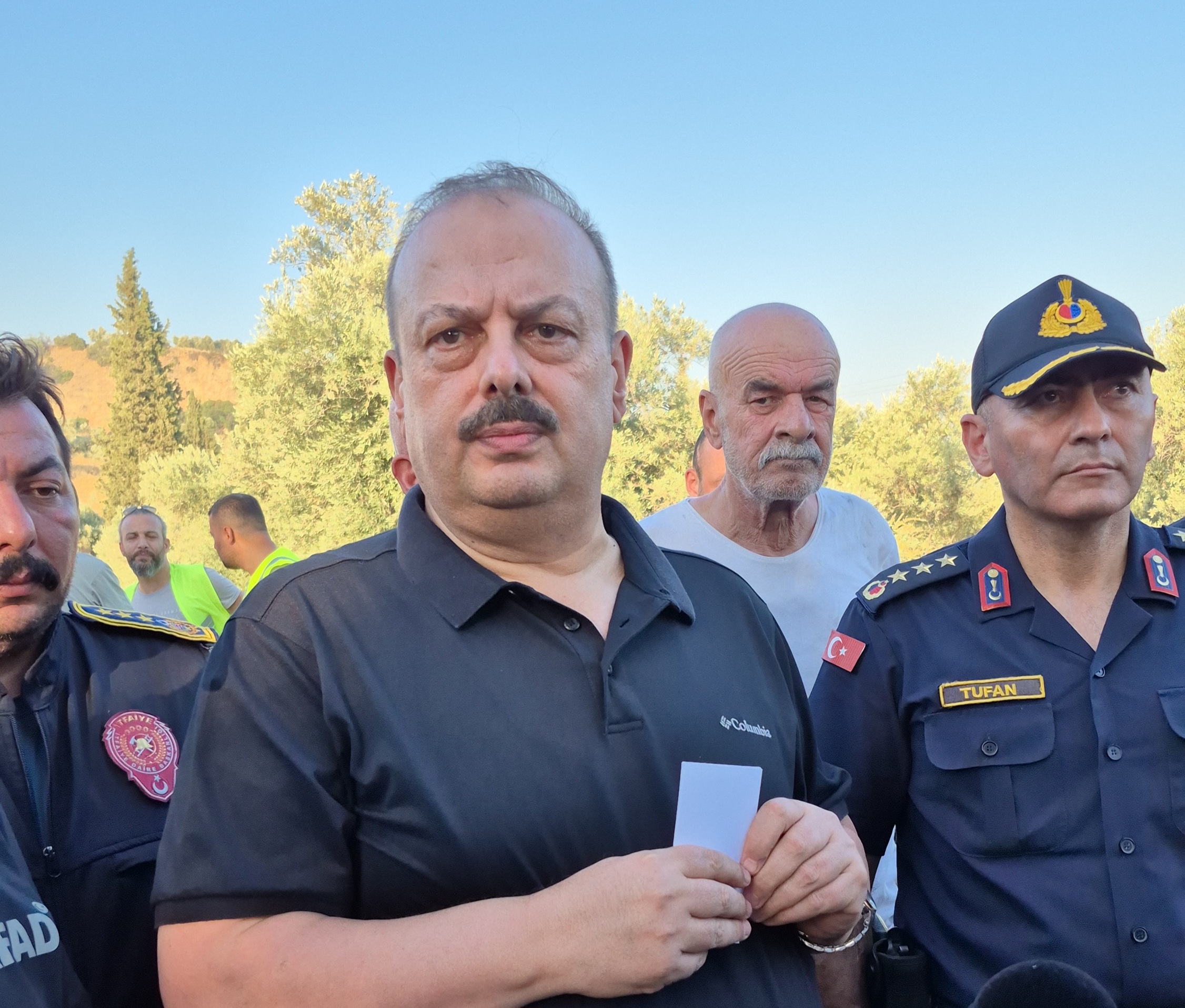 Vali Canbolat," Yangın kontrol altına alındı"