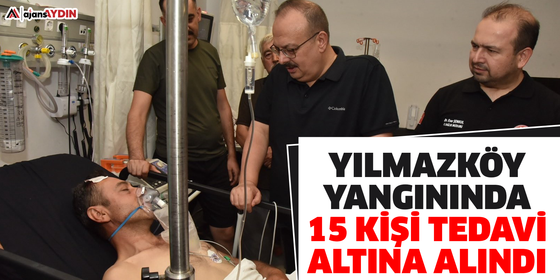 Yılmazköy yangınında 15 kişi tedavi altına alındı
