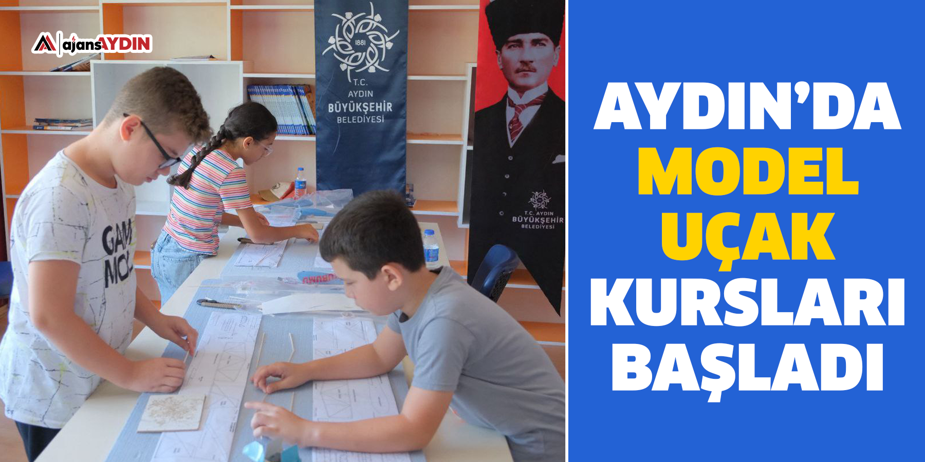 Aydın’da Model Uçak Kursları Başladı