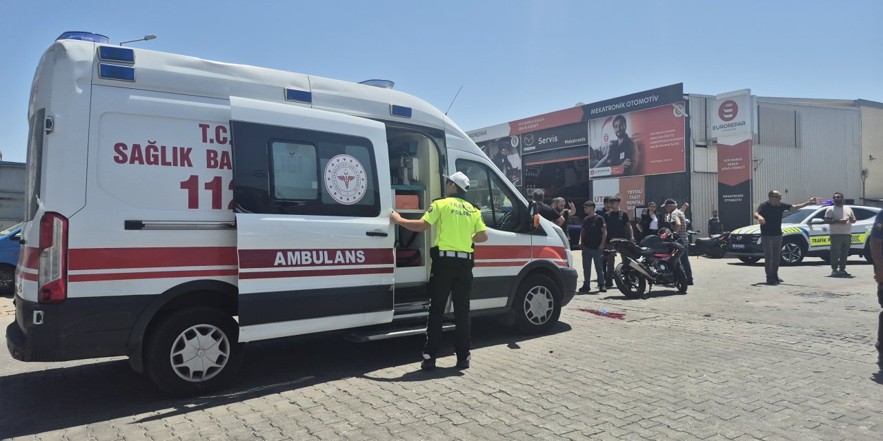 1 ay önce aldığı motosikleti ile kaza yaptı! Yaşam savaşı veriyor