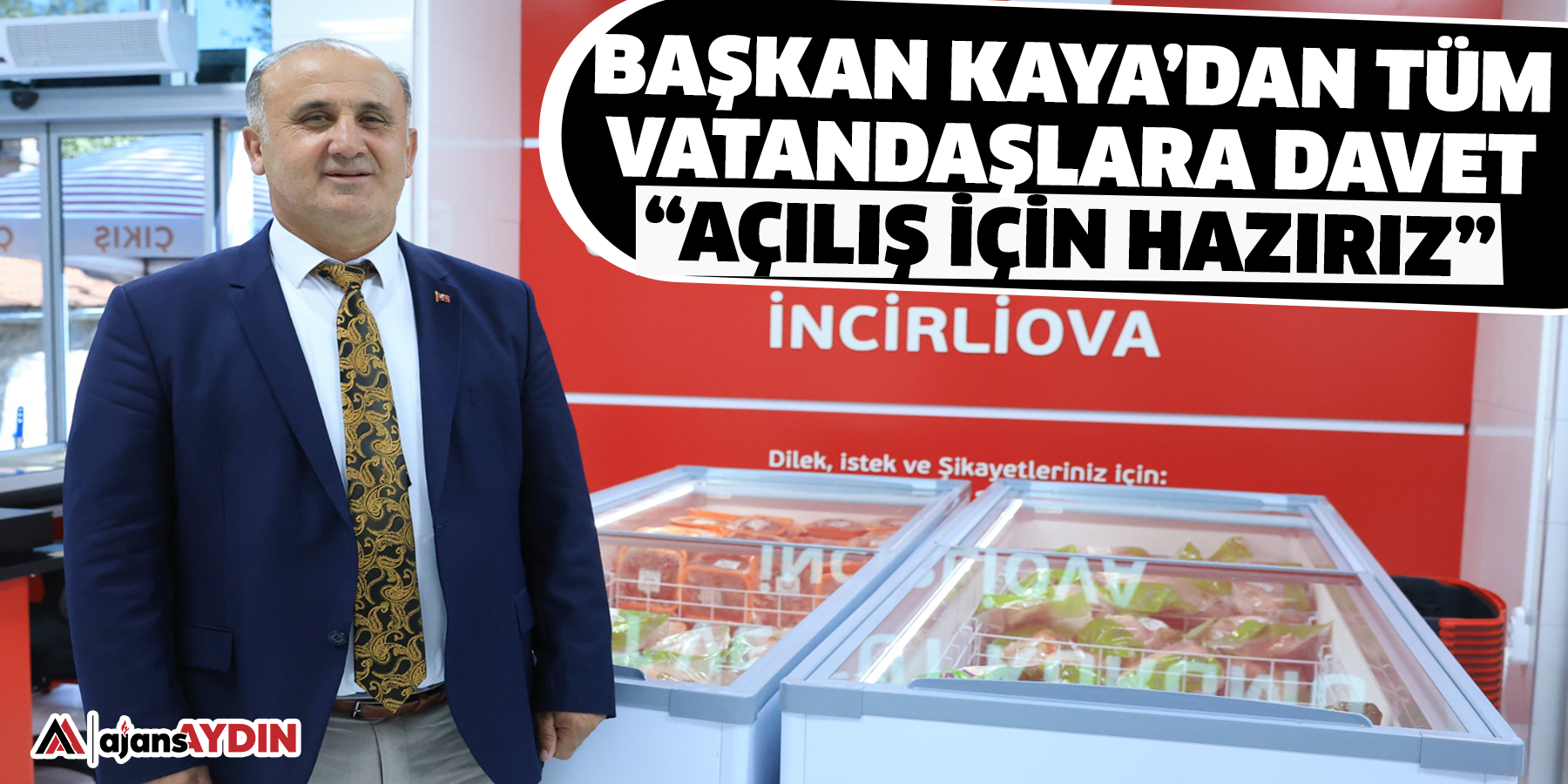 Başkan Kaya’dan Tüm Vatandaşlara Davet: “Açılış İçin Hazırız”