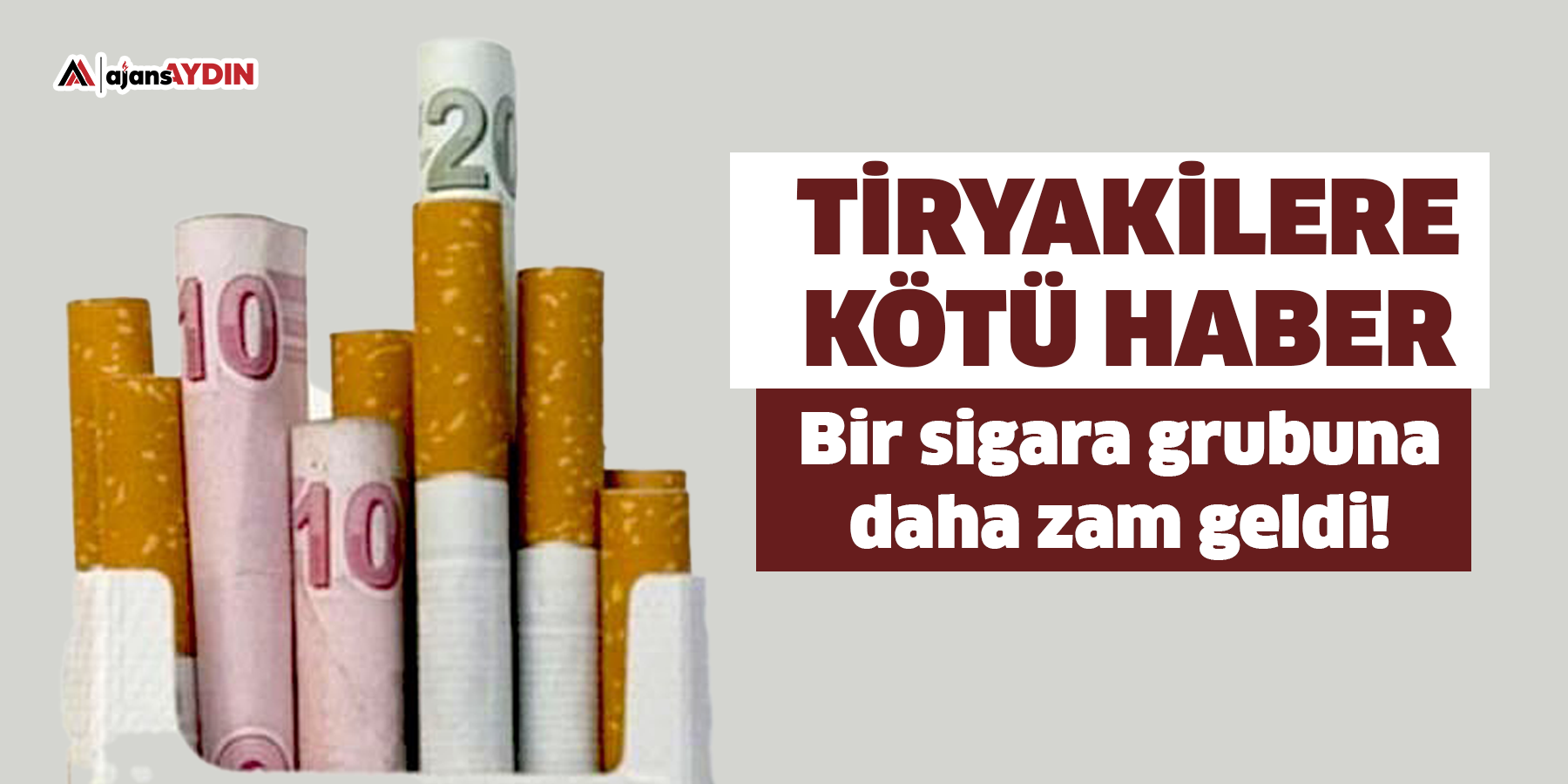 Bir sigara gurubuna daha zam geldi!