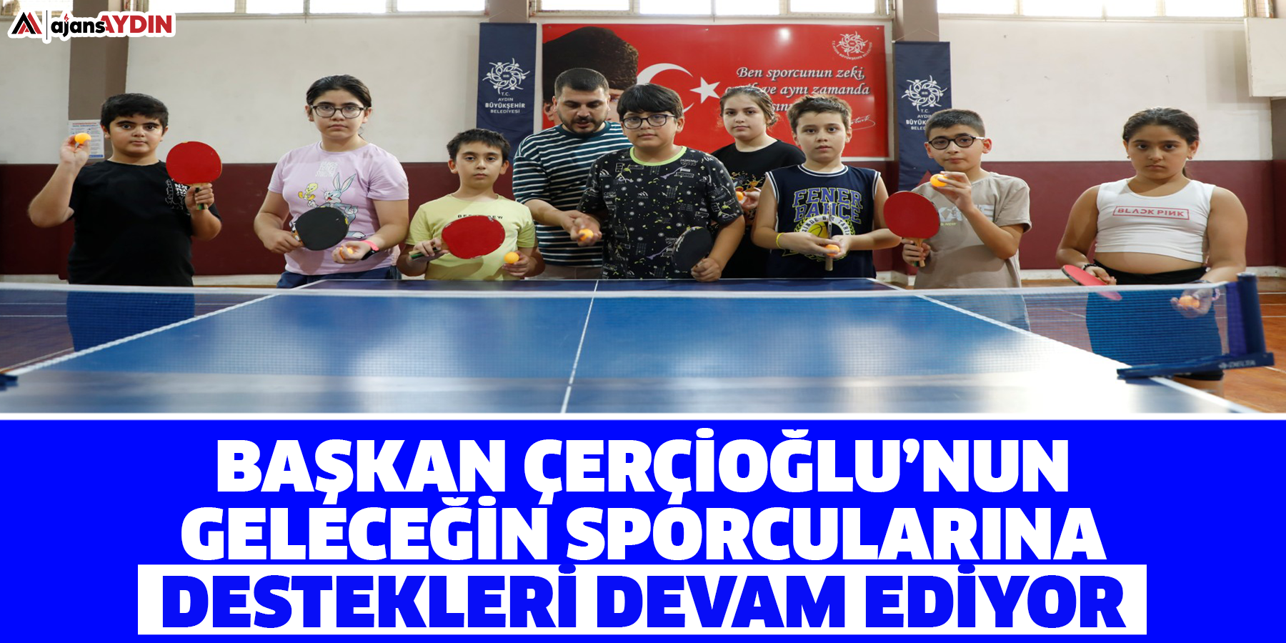 Başkan Çerçioğlu’nun Geleceğin Sporcularına Destekleri Devam Ediyor