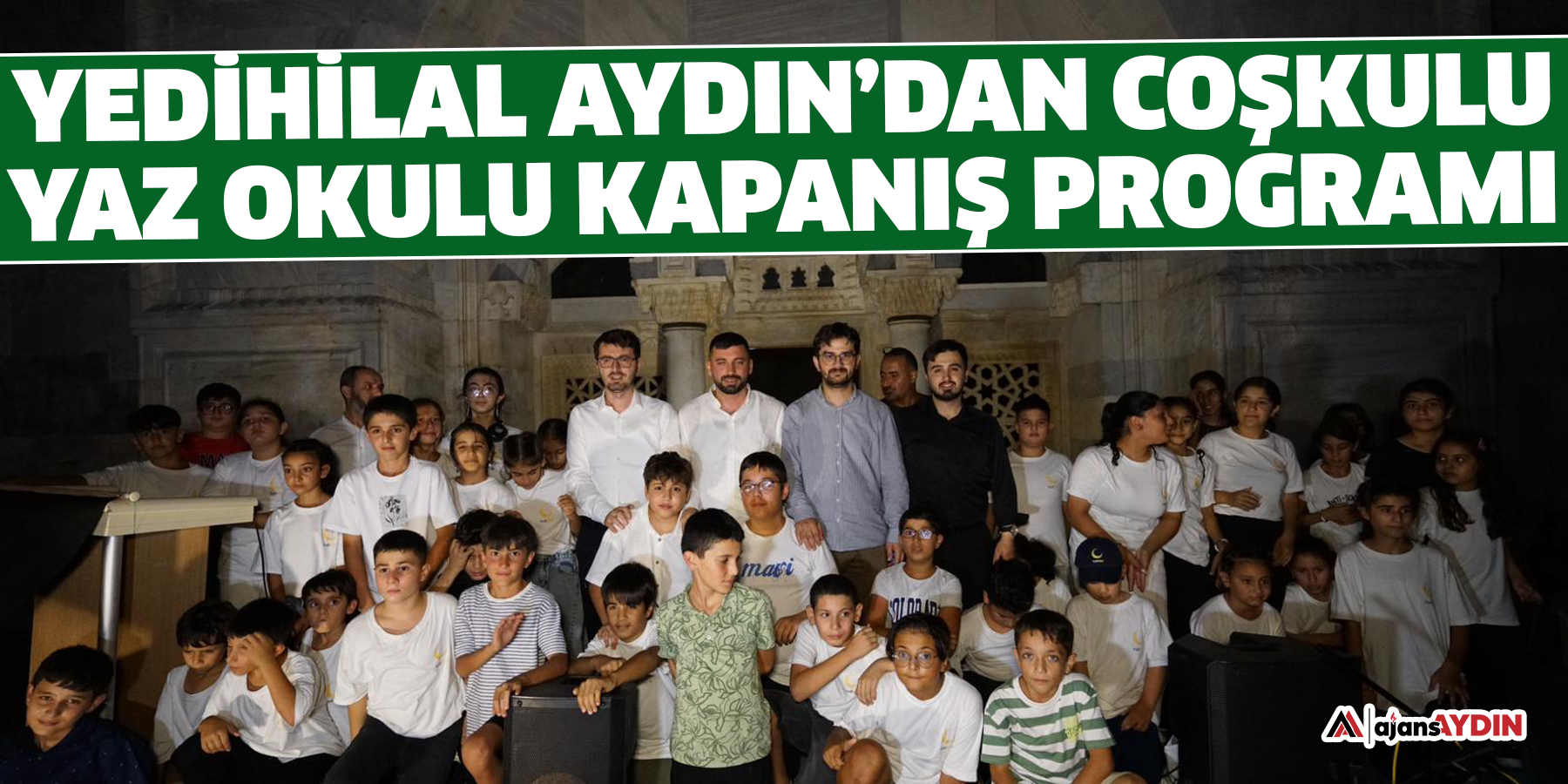 YediHilal Aydın’dan Coşkulu Yaz Okulu Kapanış Programı