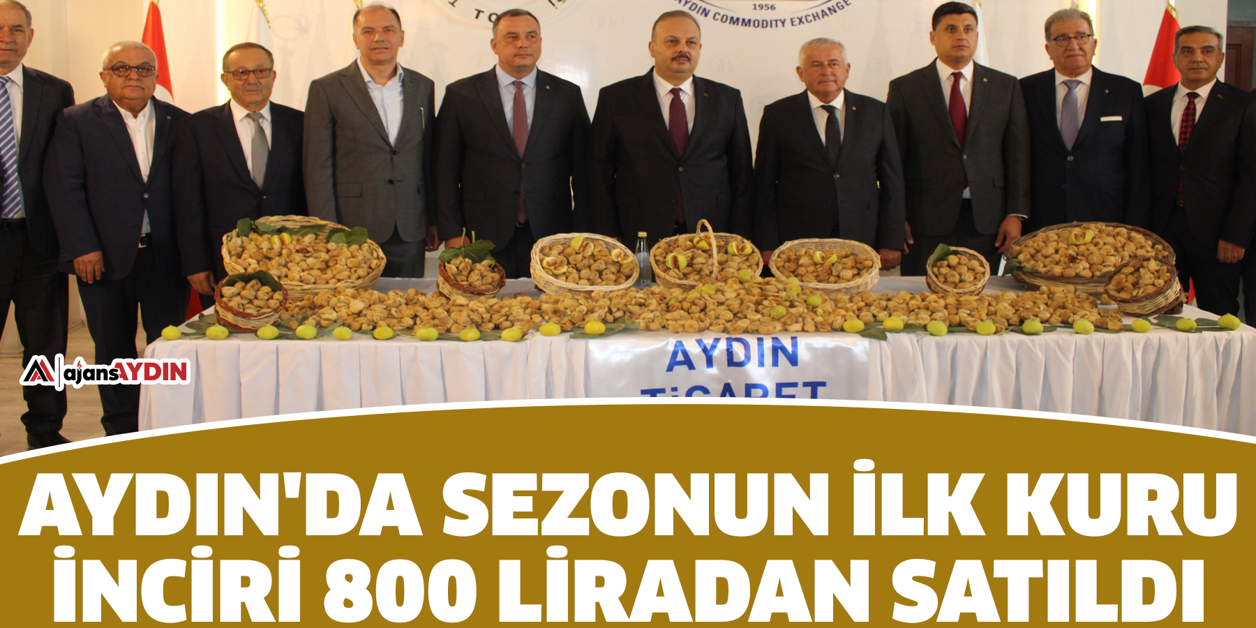 Aydın'da sezonun ilk kuru inciri 800 liradan satıldı