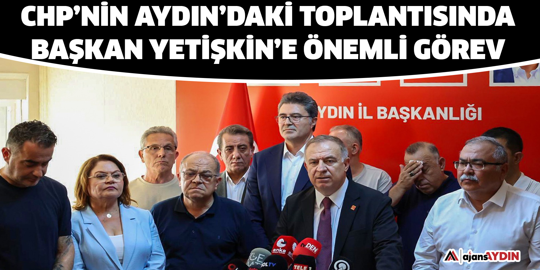 Chp’nin Aydın’daki Toplantısında Başkan Yetişkin’e Önemli Görev
