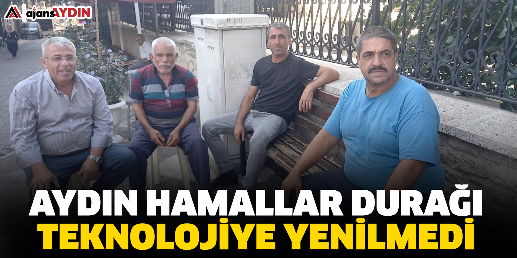 Aydın Hamallar Durağı, teknolojiye yenilmedi