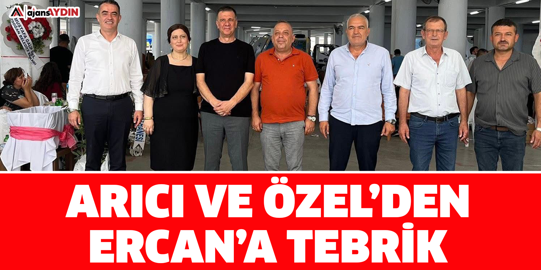 Arıcı ve Özel’den Ercan’a tebrik