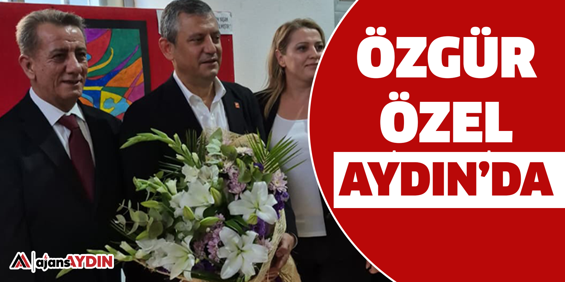 Özgür Özel Aydın’da