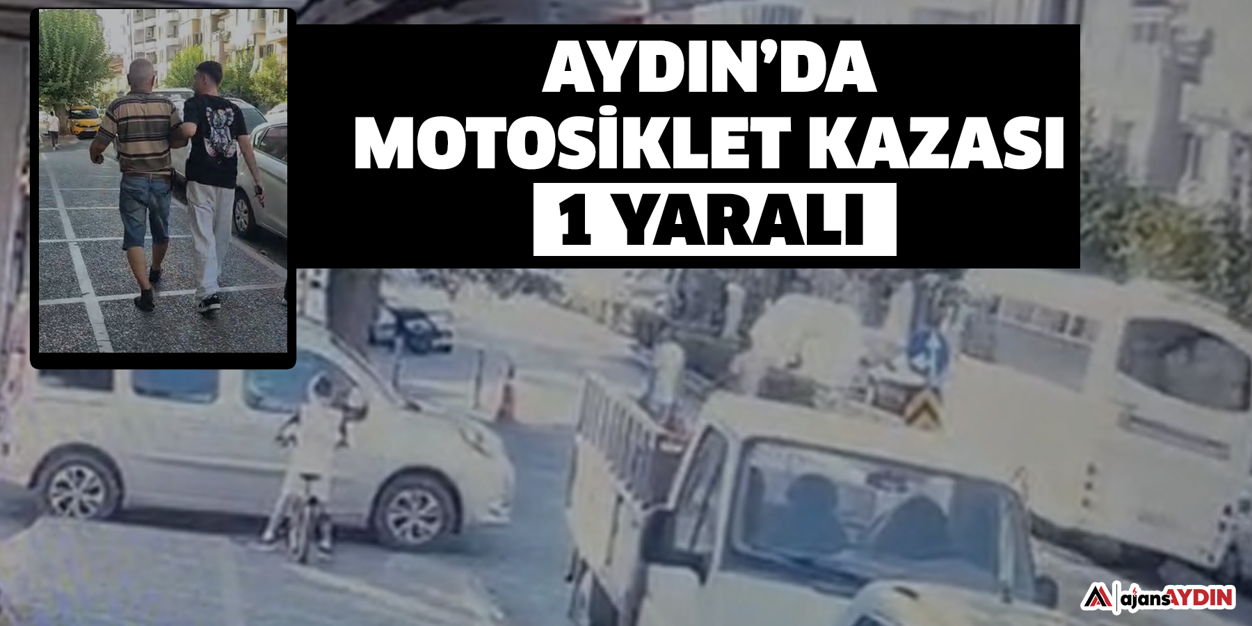 Aydın’da motosiklet kazası: 1 yaralı