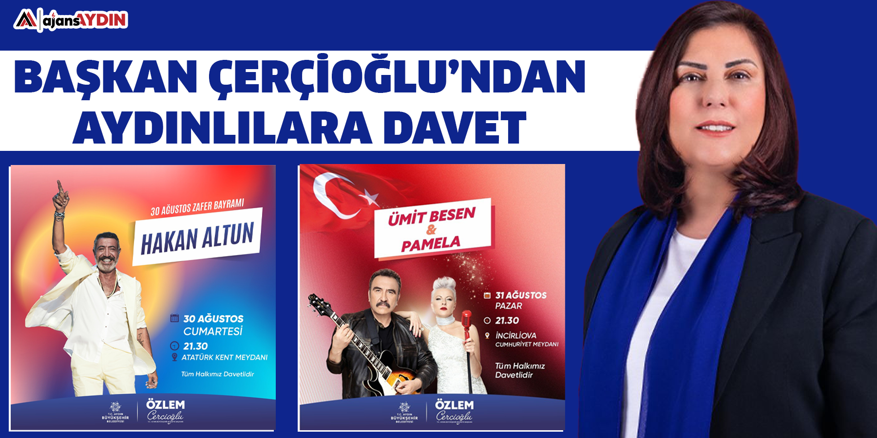 Başkan Çerçioğlu, Aydınlıları 30 Ağustos coşkusunu yaşamaya davet etti